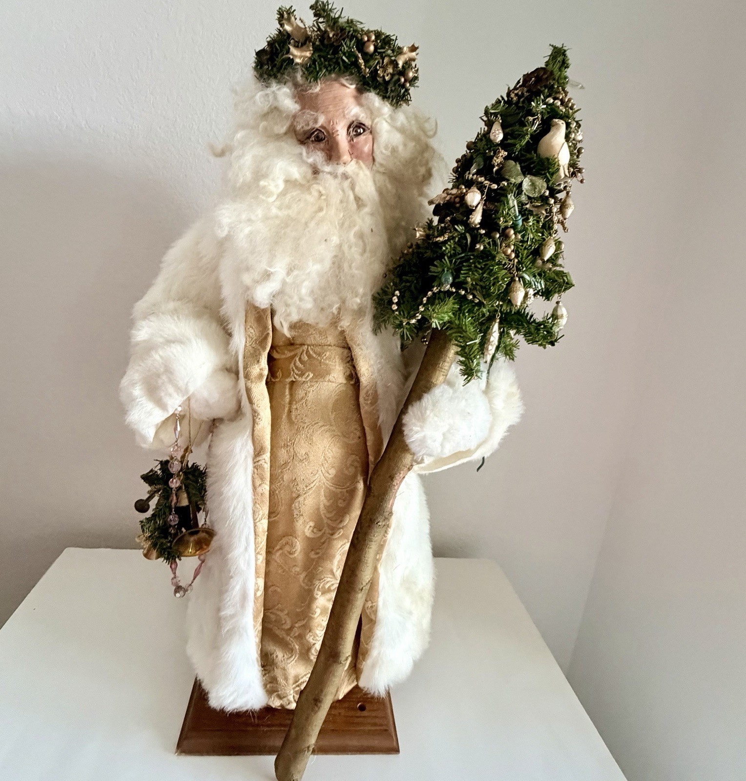 Ditz Design All That Sparkles 1999 Santa Father Christmas 24” Signed & Numbered