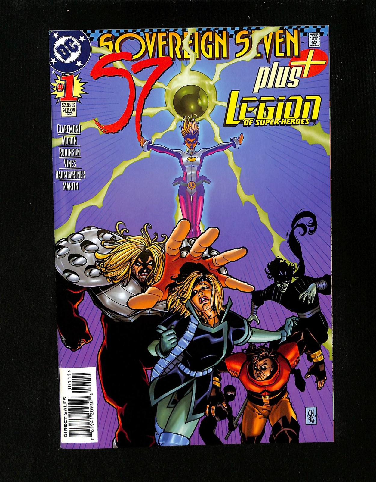 Sovereign Seven Plus #1 DC 1997