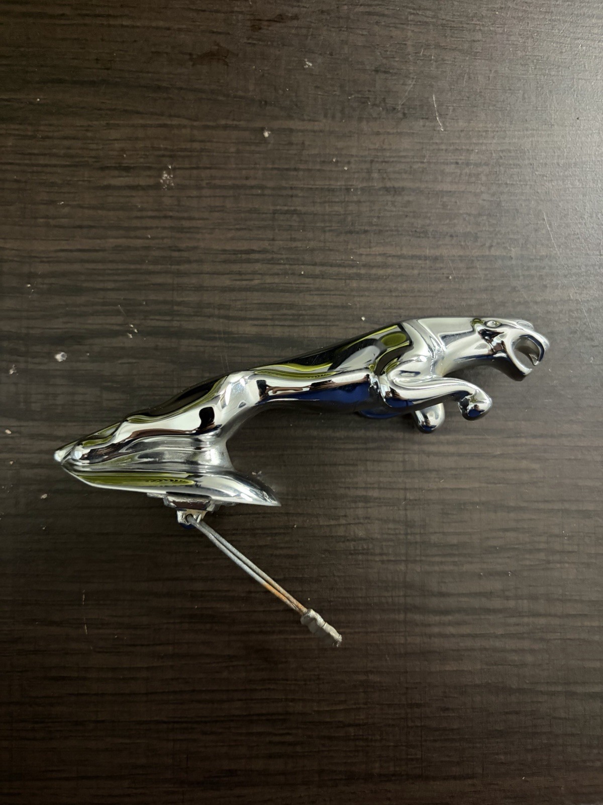 OEM Jaguar Hood Ornament Leaper Leaping Cat Mascot Spring Safety Base XJ XJ8 X-T
