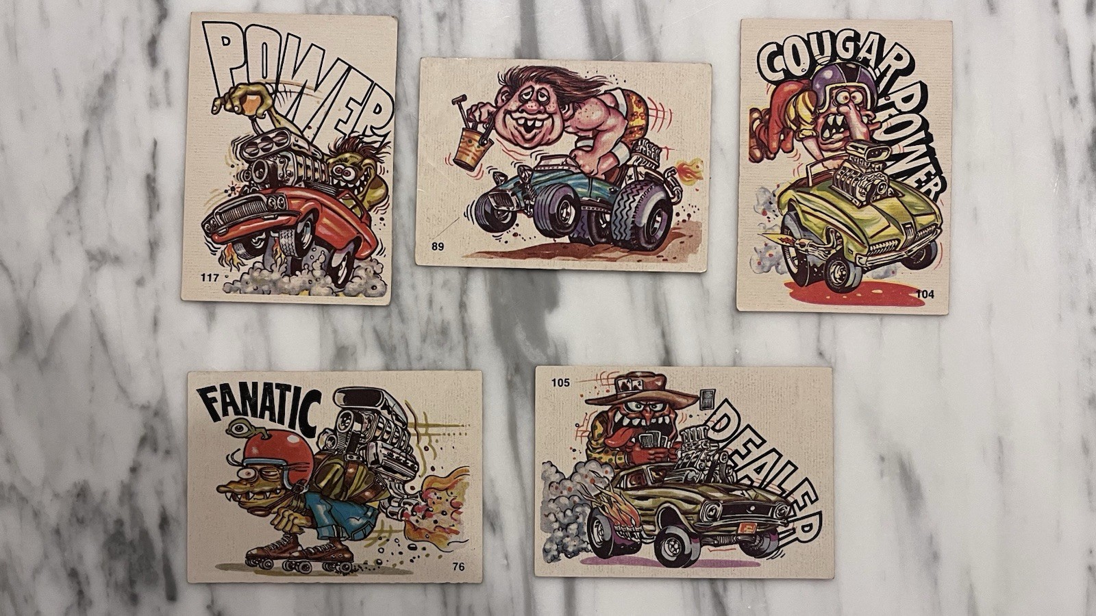 1970 Donruss Oddest Odd Rods Stickers Lot of 11 Original Unpeeled Hot Rod Card 1970 Donruss Oddest Odd Rods Stickers Lot of 11 Original Unpeeled Hot Rod Card