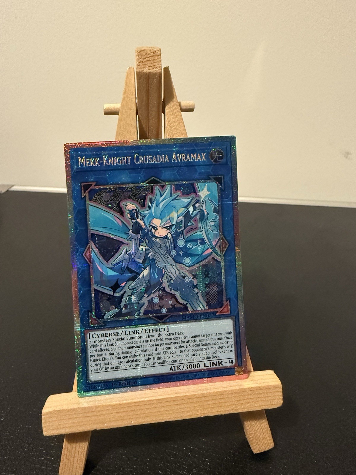 Mekk-Knight Crusadia Avramax MAMO-EN037 Starlight Rare 1st Edition YuGiOh Mekk-Knight Crusadia Avramax MAMO-EN037 Starlight Rare 1st Edition YuGiOh