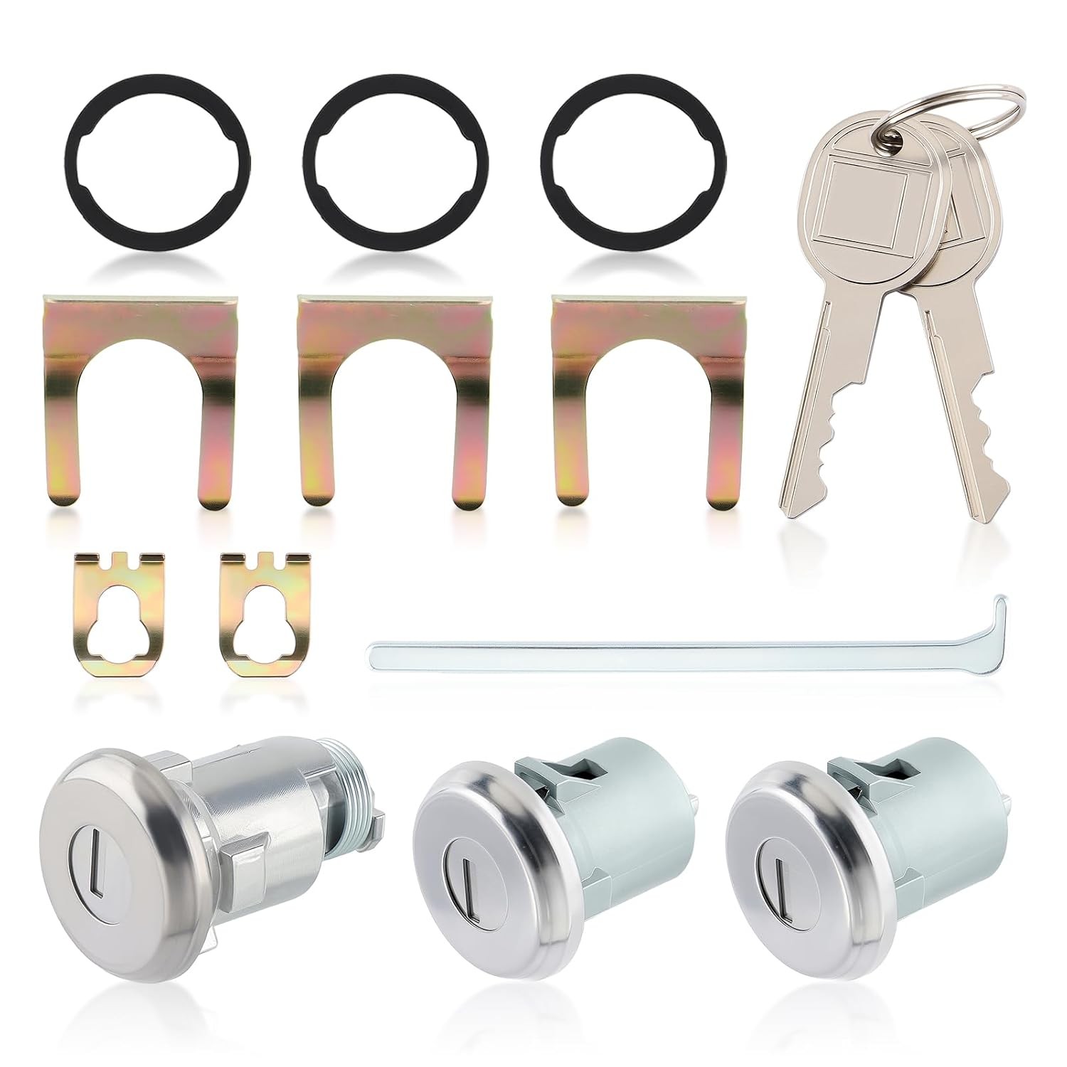 Pontiac Bonneville Catalina Door Lock Cylinder Lock Cylinder Set Compatible Pontiac Bonneville Catalina Door Lock Cylinder Lock Cylinder Set Compatible