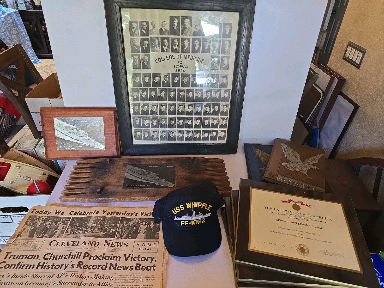 US Navy Family Estate Lot RADM R.M. Gillett Sr CAPT Gillett Jr Vietnam USS Stein US Navy Family Estate Lot RADM R.M. Gillett Sr CAPT Gillett Jr Vietnam USS Stein