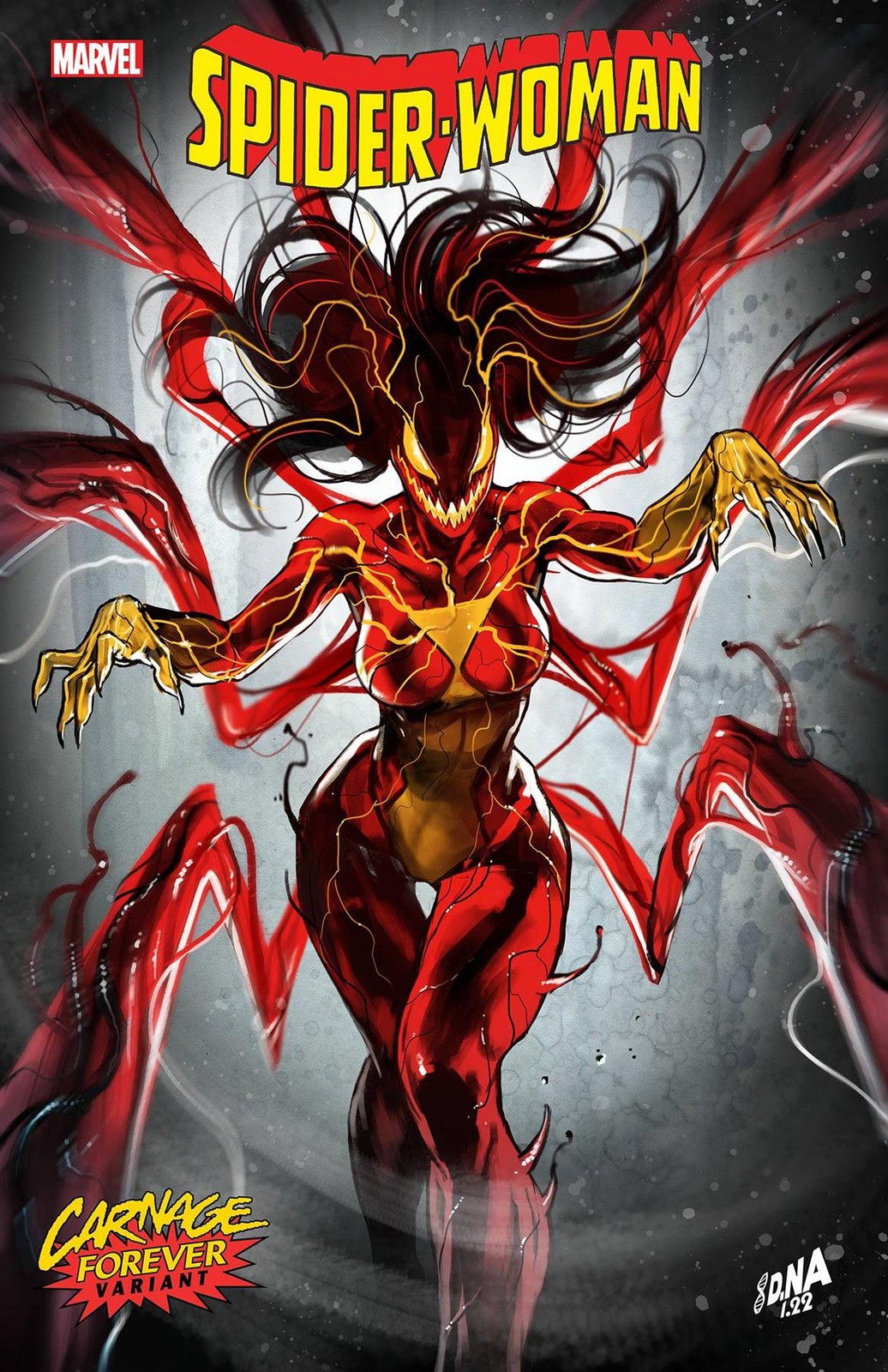 Spider-woman #21 Nakayama Carnage Forever Var Marvel Prh Comic Book 2022
