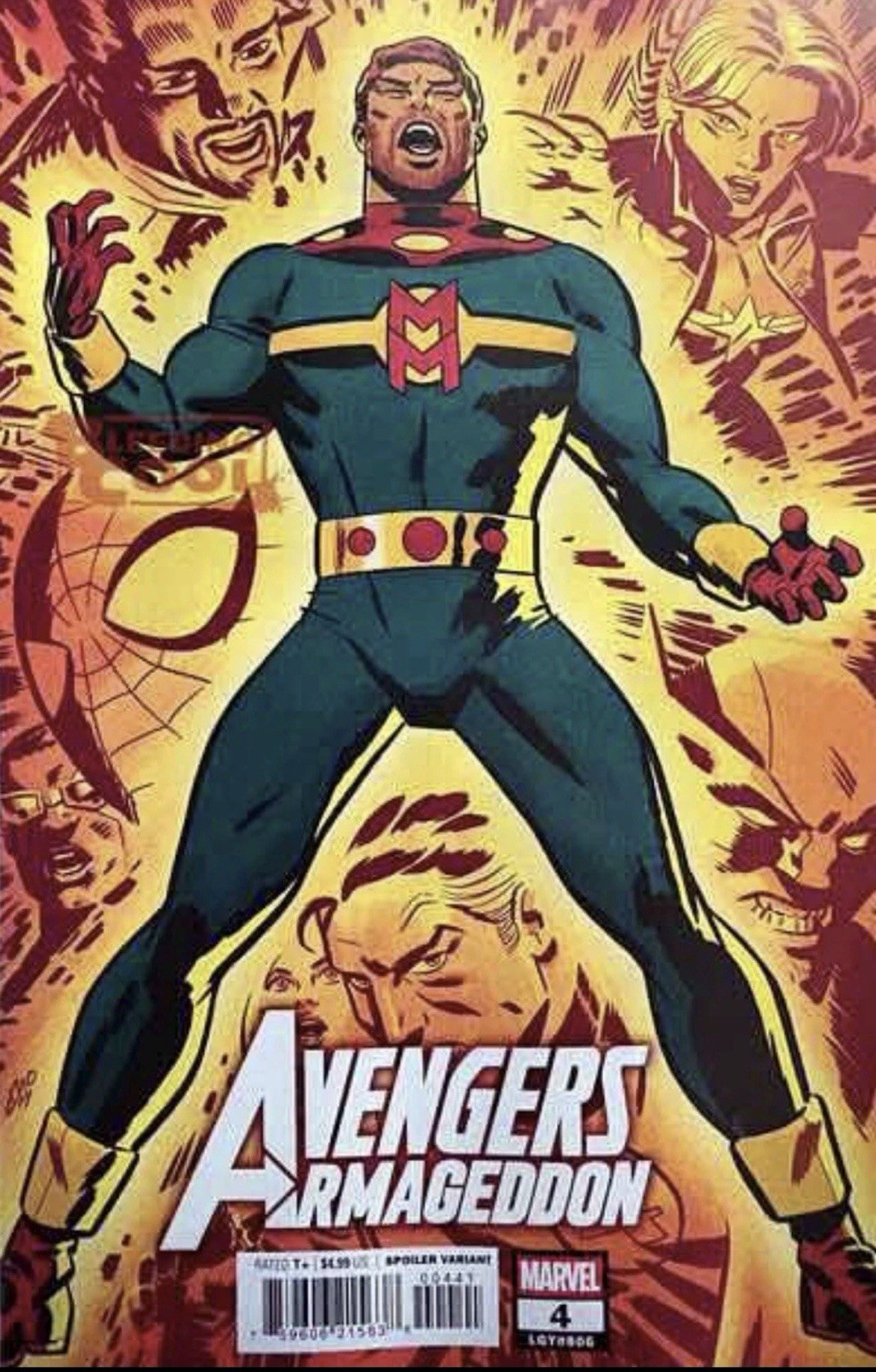 🔥 Avengers: Armageddon #4 Michael Cho Spoiler Variant Miracleman 9/16/26 🔥 🔥 Avengers: Armageddon #4 Michael Cho Spoiler Variant Miracleman 9/16/26 🔥