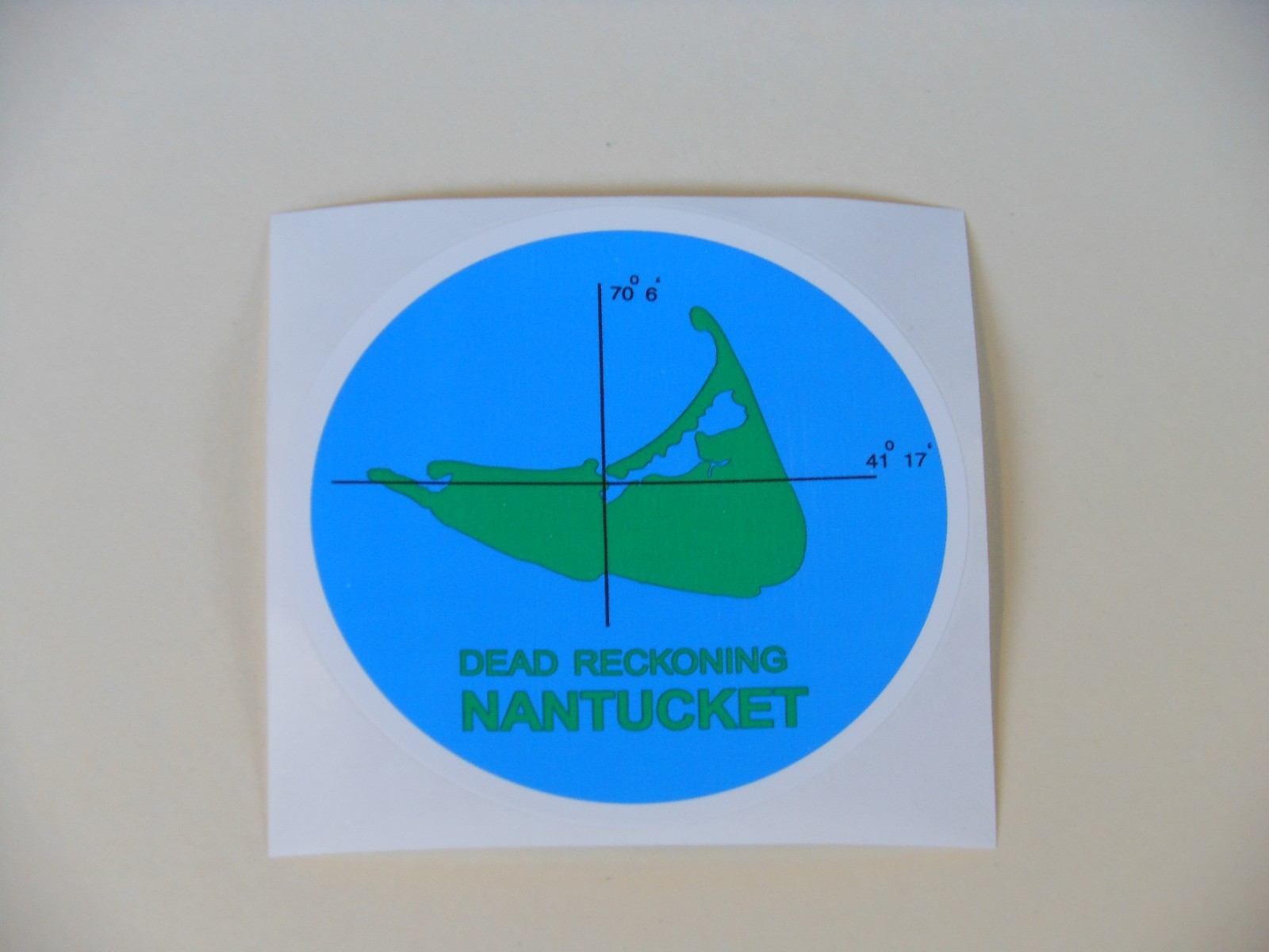 NANTUCKET ISLAND BUMPERSTICKER 