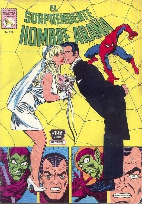El Sorprendente Hombre Araña #128 (Spanish) Photocopy Comic Book El Sorprendente Hombre Araña #128 (Spanish) Photocopy Comic Book