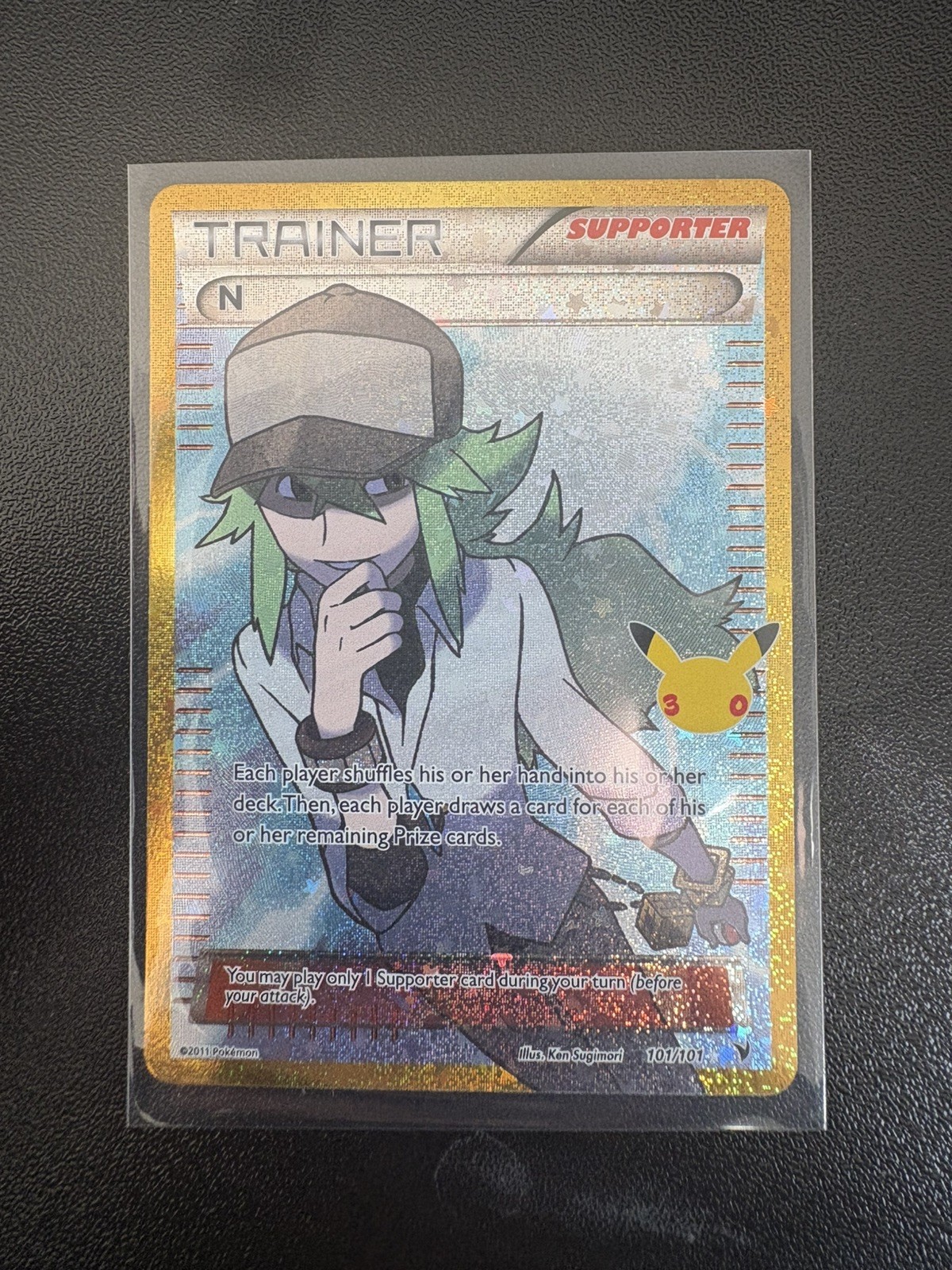 N Trainer 101/101 Pokémon 30th Celebration Classic Collection Pokemon TCG Card