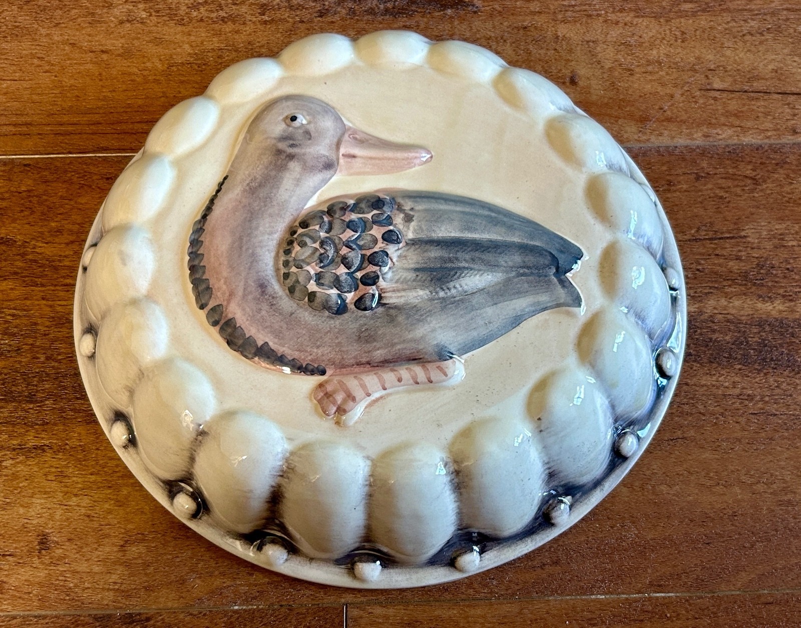 Vintage Italian Ceramic Duck Mold Dish by Marco e Cristina
