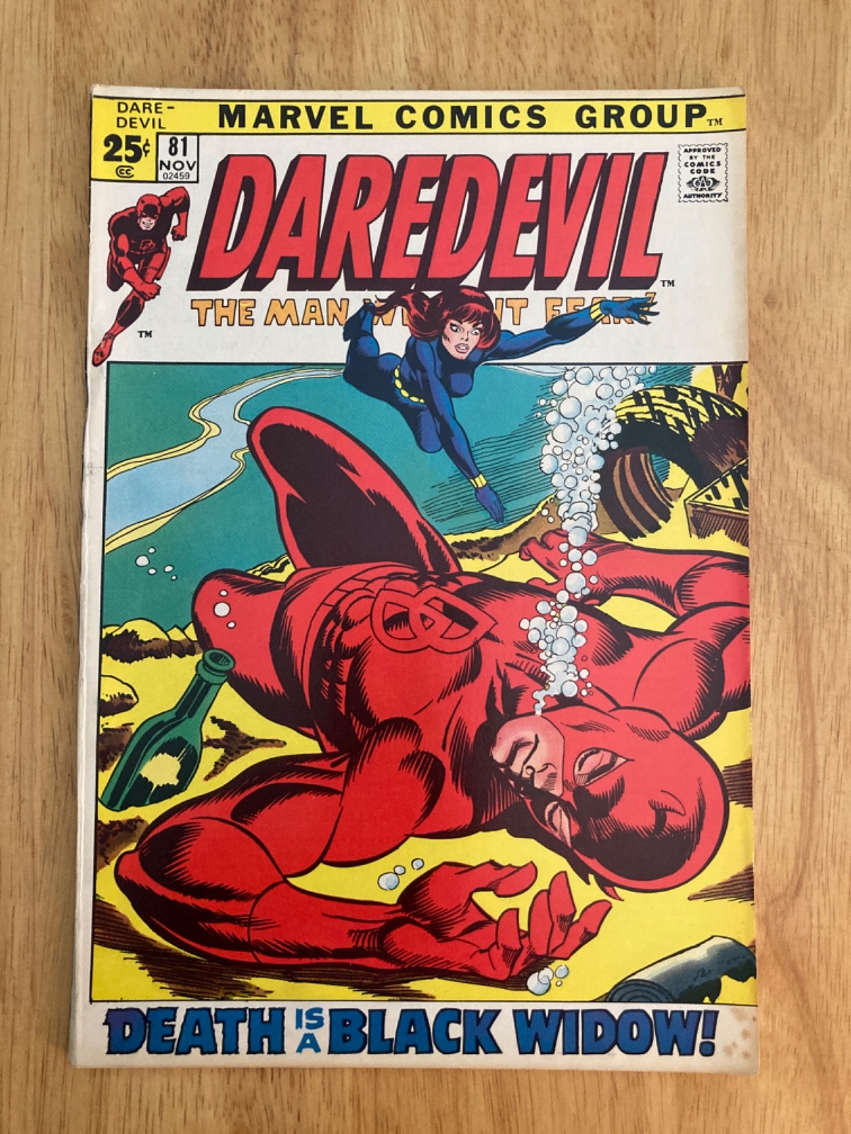 DAREDEVIL #81 (1971) *Key Book* (VF w/Flaw...See Details)