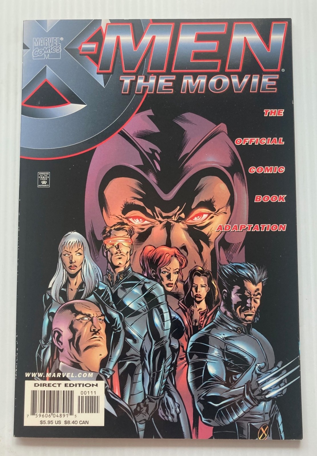 X-MEN MOVIE ADAPTATION Vol. 1 #1 (2000) Marvel Comics X-MEN MOVIE ADAPTATION Vol. 1 #1 (2000) Marvel Comics