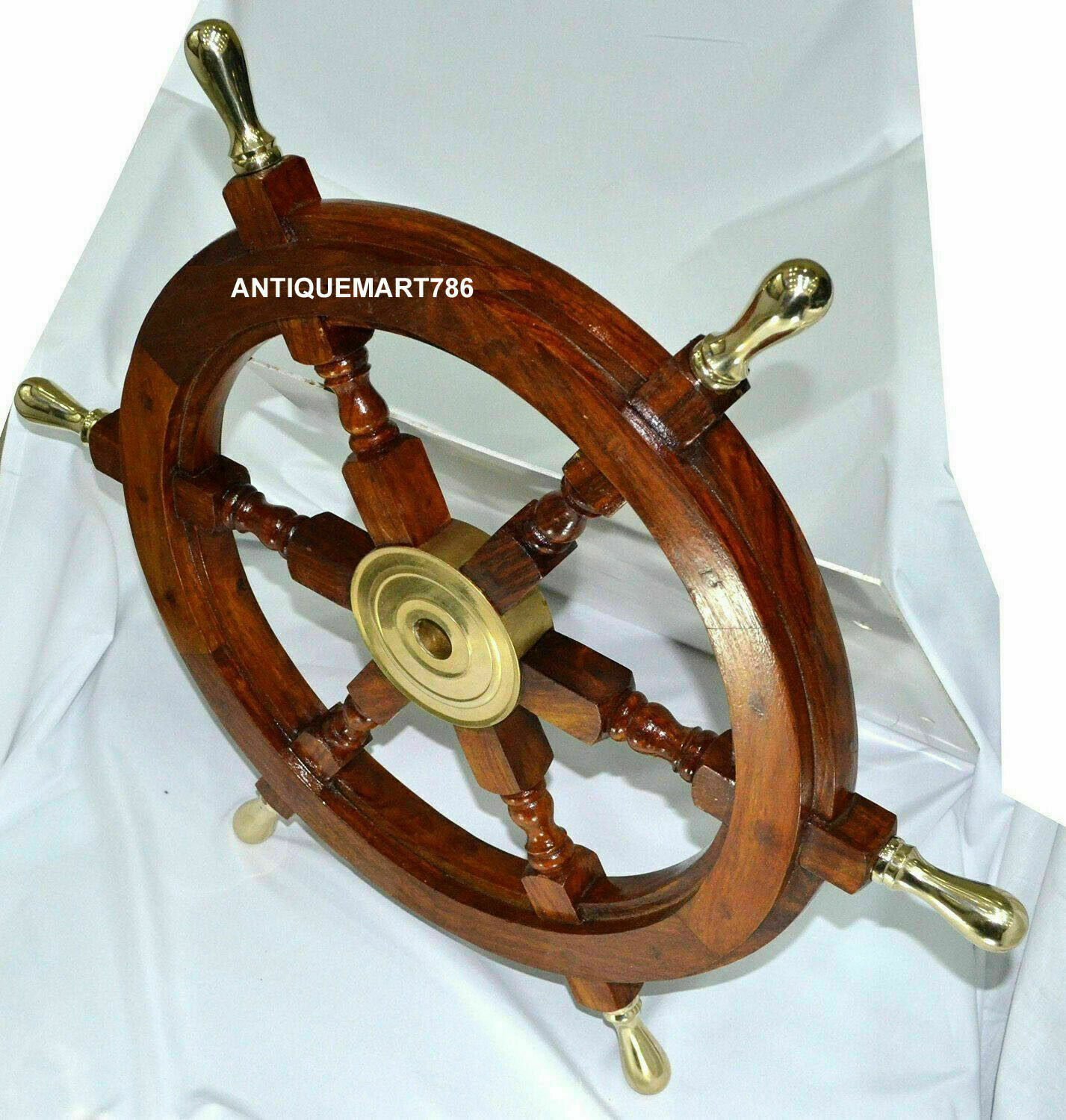 Wheel With Brass Handle 18\