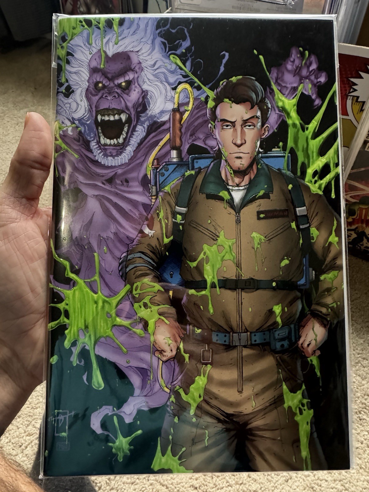 ORBIT: HISTORY OF MOVIES ‘’VENKMAN“ (GHOST) GREEN SLIME SPOT FOIL LTD 60 NM ORBIT: HISTORY OF MOVIES ‘’VENKMAN“ (GHOST) GREEN SLIME SPOT FOIL LTD 60 NM