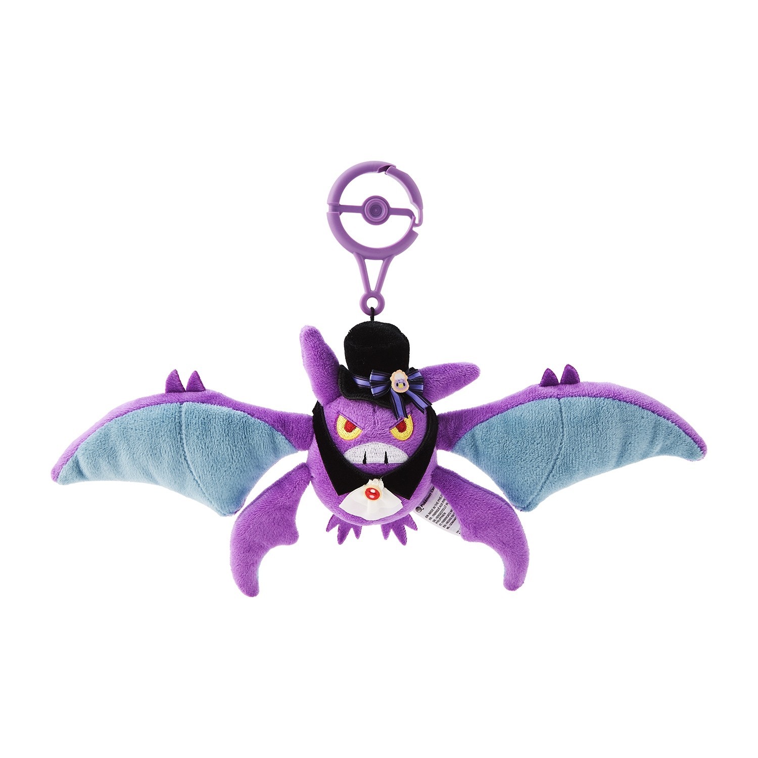 Pokemon Center Crobat Posing Mascot Plush Charm Magic Hour Illusion Halloween JP