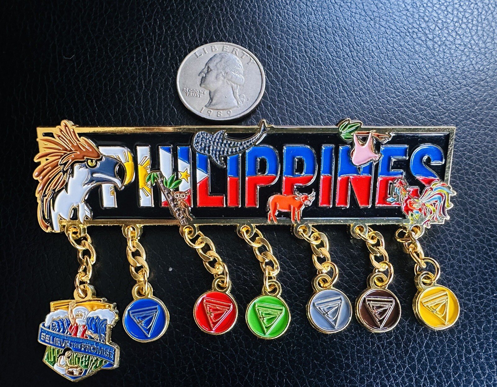 Believe The Promise 2024 SDA Pathfinder Camporee Pin 🇵🇠Dangler Believe The Promise 2024 SDA Pathfinder Camporee Pin 🇵🇠Dangler