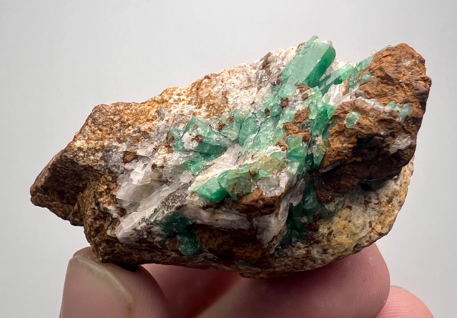 49 Gram Well Terminated Beautiful Panjshir Emerald Crystals From AFGHANISTAN