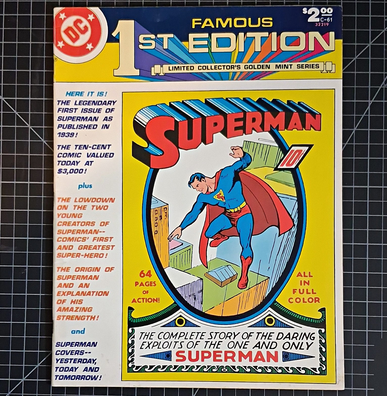 DC Comics Famous 1st Edition C-61 Superman 1979 Limited 64pg Full Color