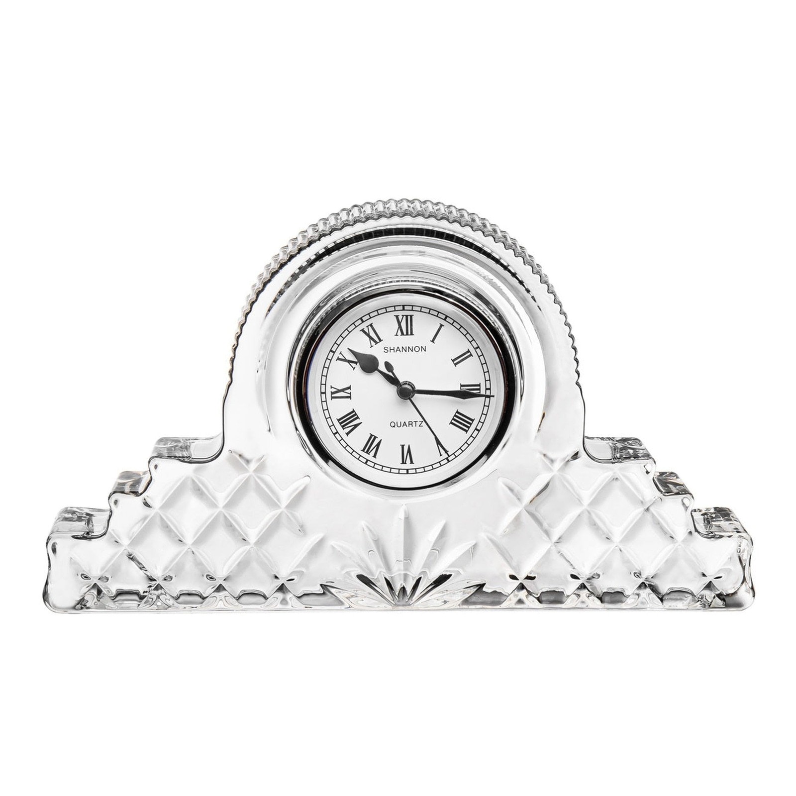 Godinger Crystal Dublin Pattern Clock
