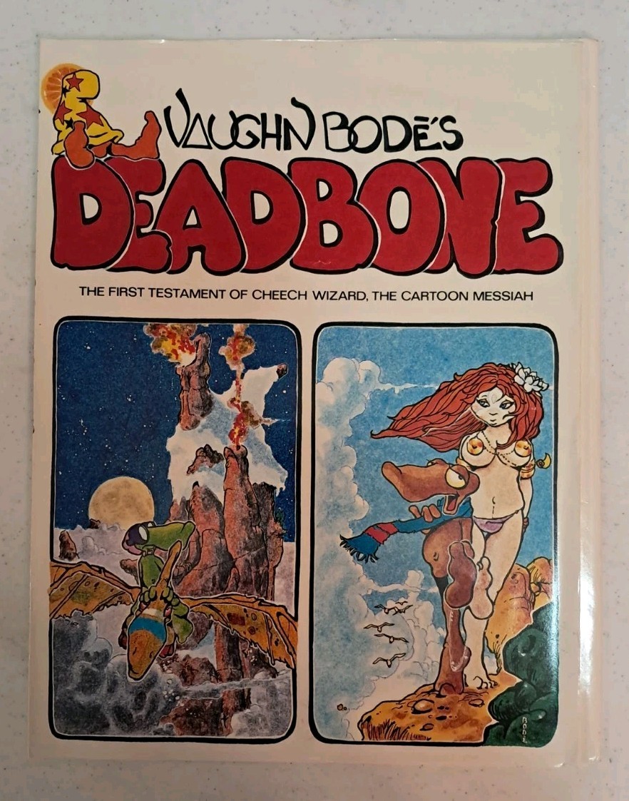 Vaughn Bodé's Deadbone: The First Testament Cheech Wizard Hardback SIGNED 13/250