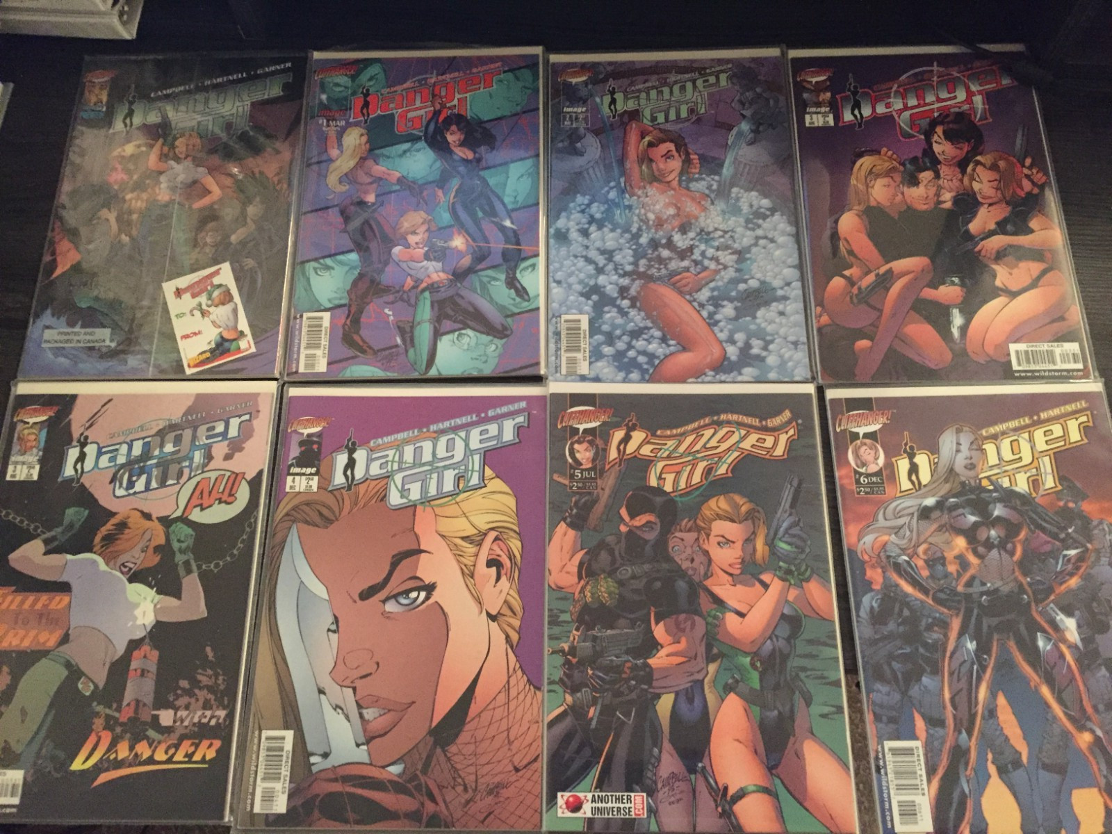 J. Scott Campbell Danger Girl Lot