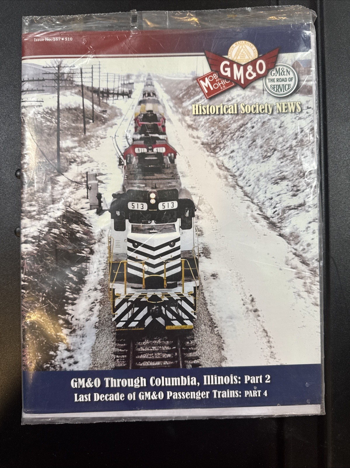 GM&O - No. 167 - 2024, GULF, MOBILE & OHIO Historical Society Publication, NEW GM&O - No. 167 - 2024, GULF, MOBILE & OHIO Historical Society Publication, NEW