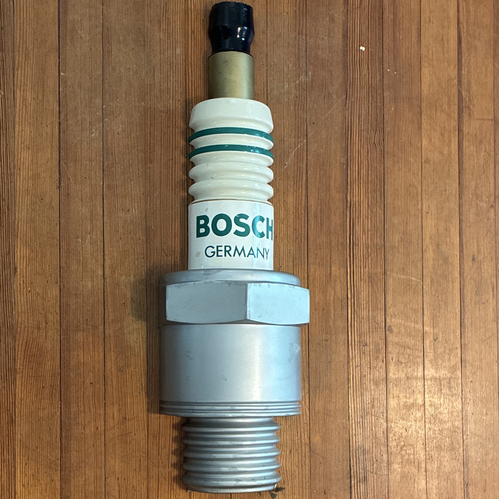 38in Vintage Bosch, Spark Plug 3-D Wall Sign 38in Vintage Bosch, Spark Plug 3-D Wall Sign