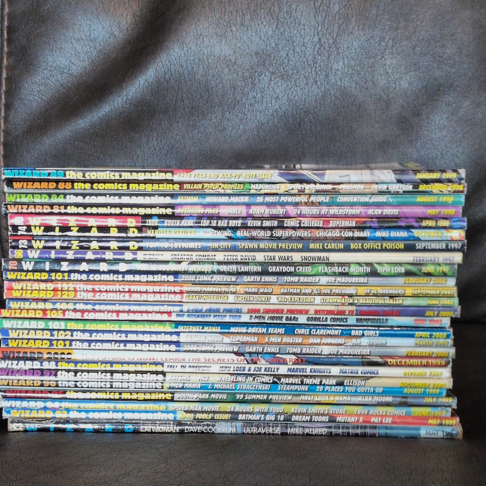 Wizard: The Comics Magazine 1924-1999 Illustrated English Comics