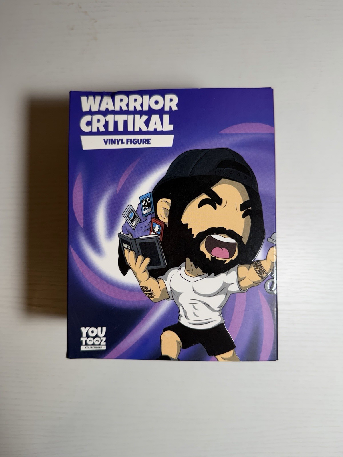 Youtooz Warrior Cr1TiKaL #224 Limited Edition Vinyl Figure *NOT MINT CONDITION*