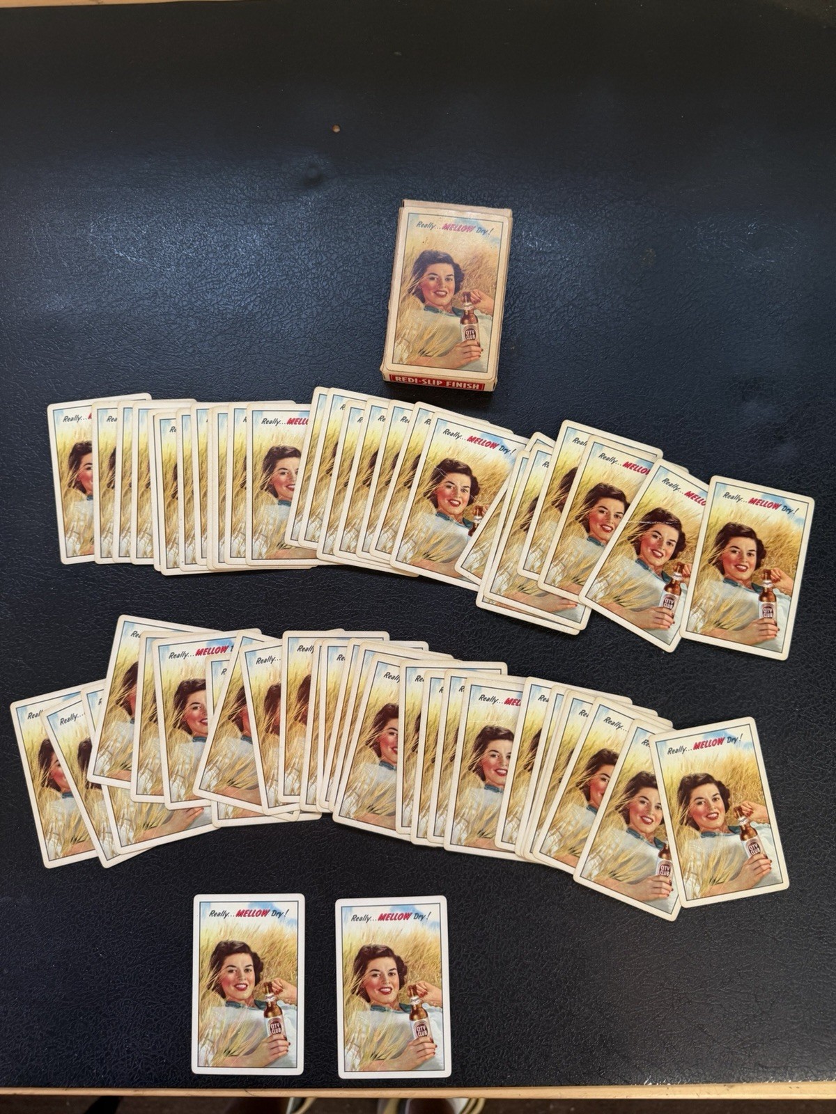 Vintage 1950s Schmidt’s City Club Beer Playing Cards Complete Deck Northfield MN