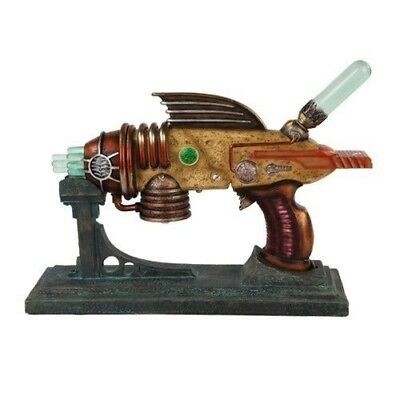 Ebros 12 Inch Steampunk Themed Hand Gun with Stand Statue Figurine Ebros 12 Inch Steampunk Themed Hand Gun with Stand Statue Figurine