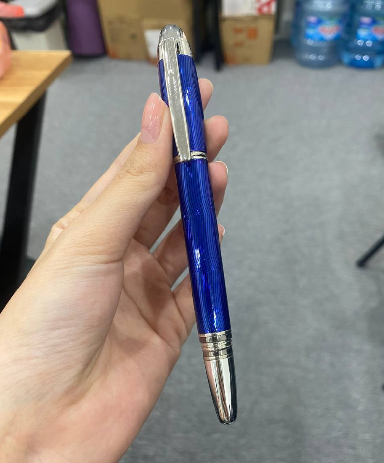 Mont blanc StarWalker Space Blue Rollerball Pen – Luxury Gift w/Box New 2026