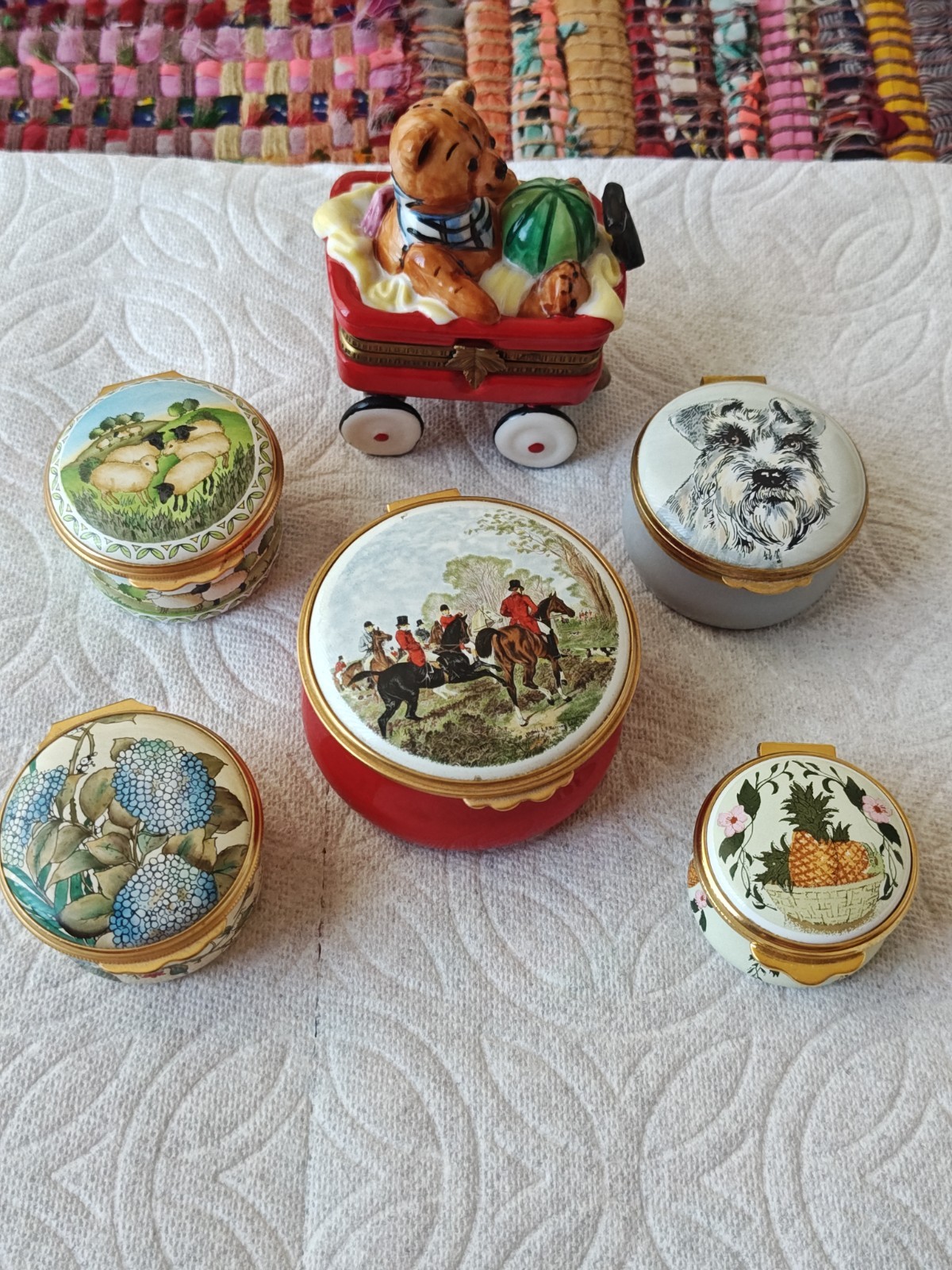 TRINKET BOX'S HALCYON DAYS CRUMMLES ALASTOR WORCESTER STUDIO USA VARIOUS THEMES