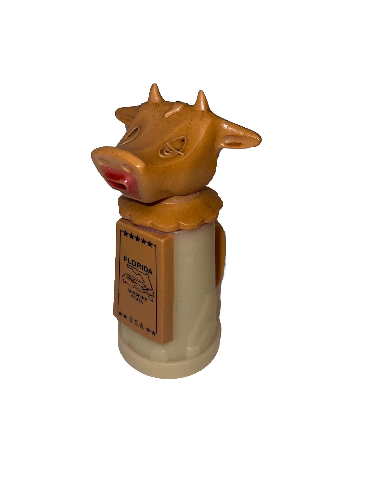 Vintage fun Moo-Cow Creamer Whirley Industries Plastic Florida Vintage fun Moo-Cow Creamer Whirley Industries Plastic Florida