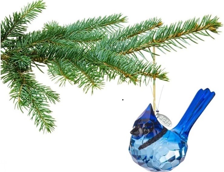 Expressions Elegant Blue Jay Ornament,Other Holiday Collectibles