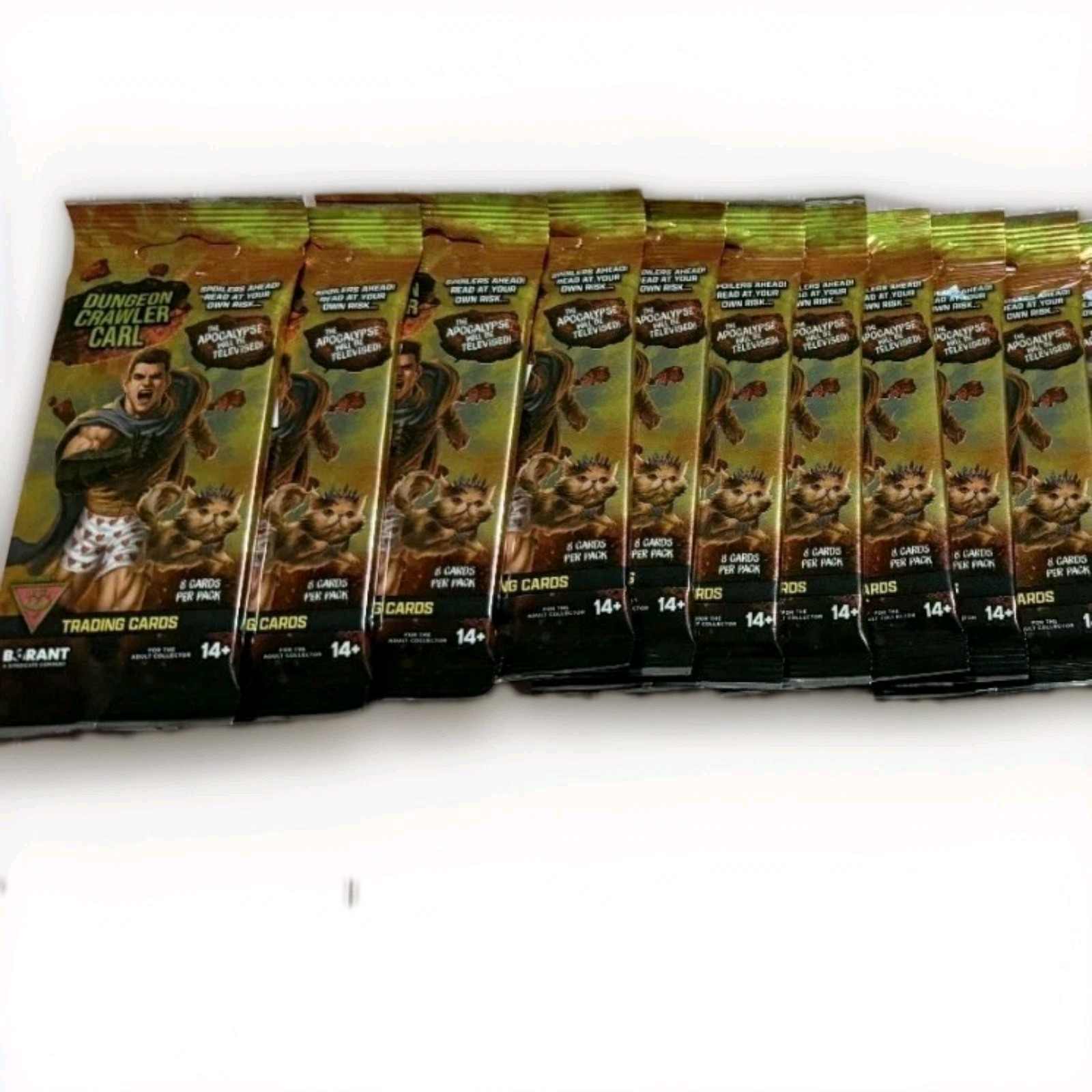 🔥LOT OF 10🔥 Dungeon Crawler Carl Series 1 Sealed Pack Borant Princess Donut