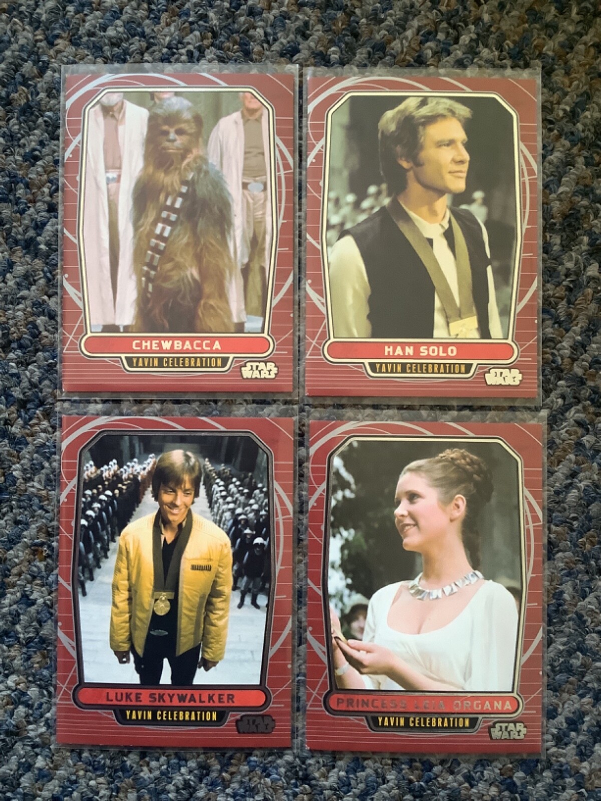 STAR WARS GALACTIC FILES PROMO CARD 95P, 96P, 97P, 101P LOT 2012 TOPPS RARE STAR WARS GALACTIC FILES PROMO CARD 95P, 96P, 97P, 101P LOT 2012 TOPPS RARE