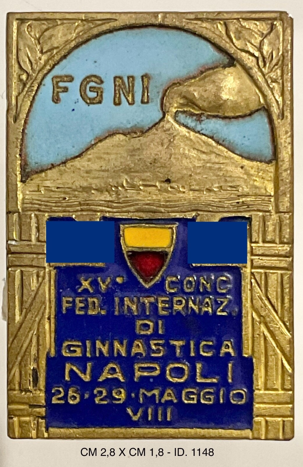 VENTENNIO FED. INTERNAZIONALE GINNASTICA NAPOLI A.VIII° DIST. FGNI XV° CONCORSO VENTENNIO FED. INTERNAZIONALE GINNASTICA NAPOLI A.VIII° DIST. FGNI XV° CONCORSO
