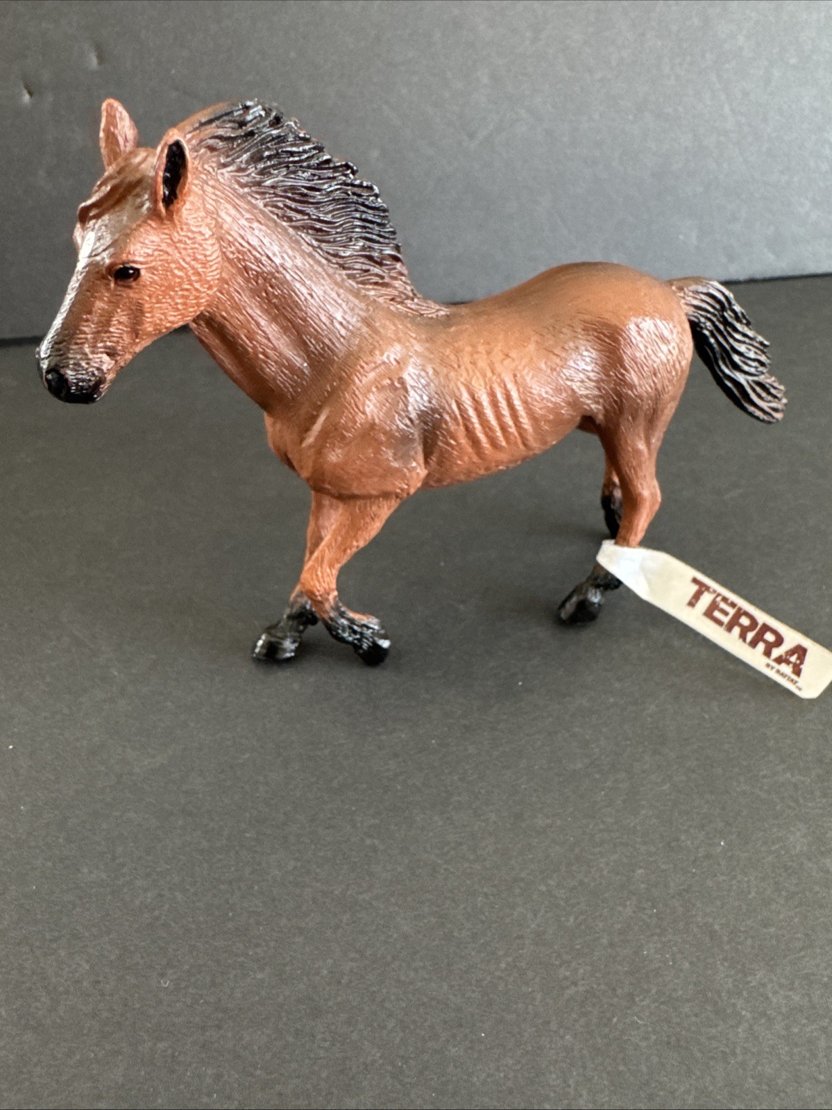Terra By Battat Brown Mare Horse 3.75” Figure Model Toy Terra By Battat Brown Mare Horse 3.75” Figure Model Toy