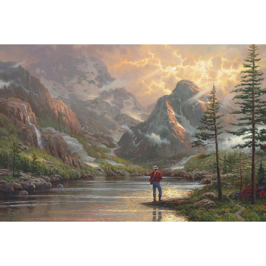 Thomas Kinkade Almost Heaven Unopened Pack 100 Dealer Cards Art Notes Postcards