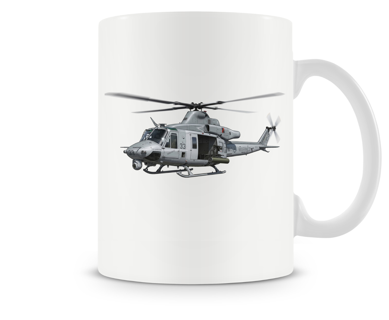 Bell UH-1Y Venom Ceramic Coffee Mug  - 15oz.