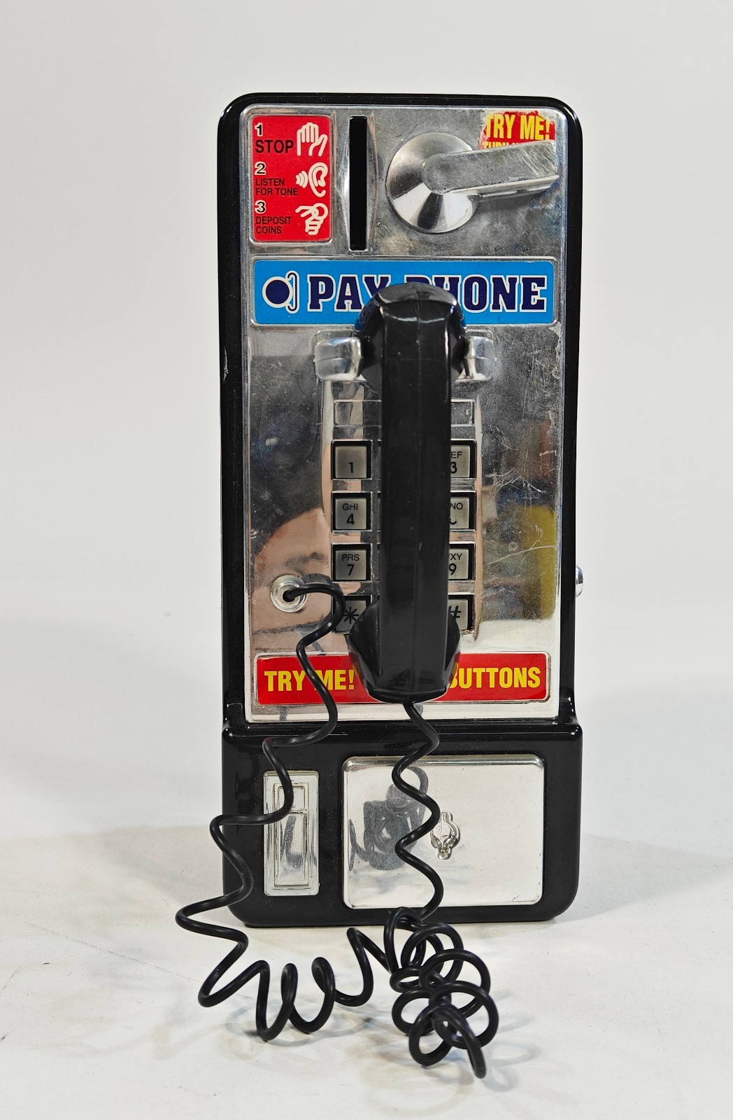 FunRise Pay Phone Piggy Bank 1996 Vintage 90\'s Stevie Wonder I Just Called Song FunRise Pay Phone Piggy Bank 1996 Vintage 90\'s Stevie Wonder I Just Called Song
