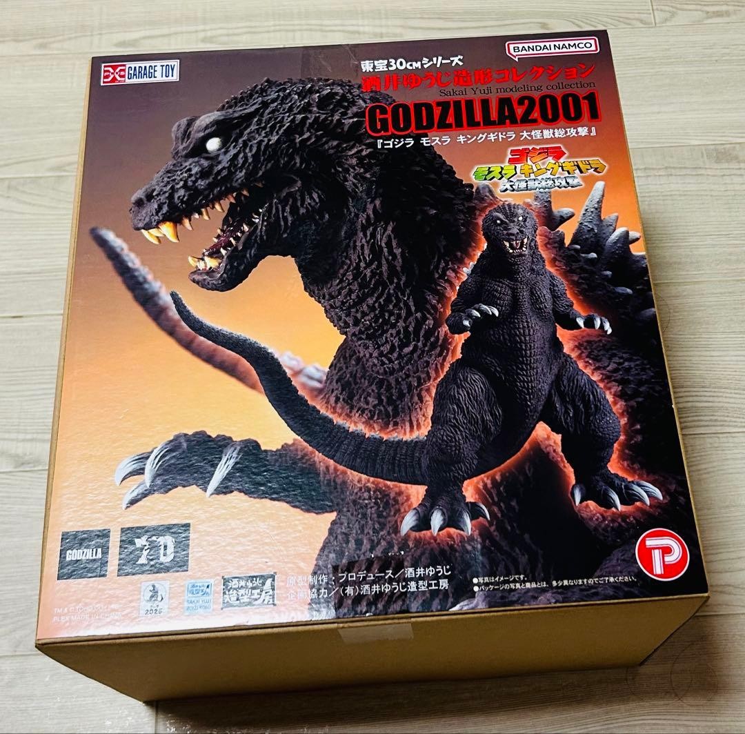 Toho 30cm Series Godzilla 2001 Yuji Sakai Sculpture Reissue Figure Japan