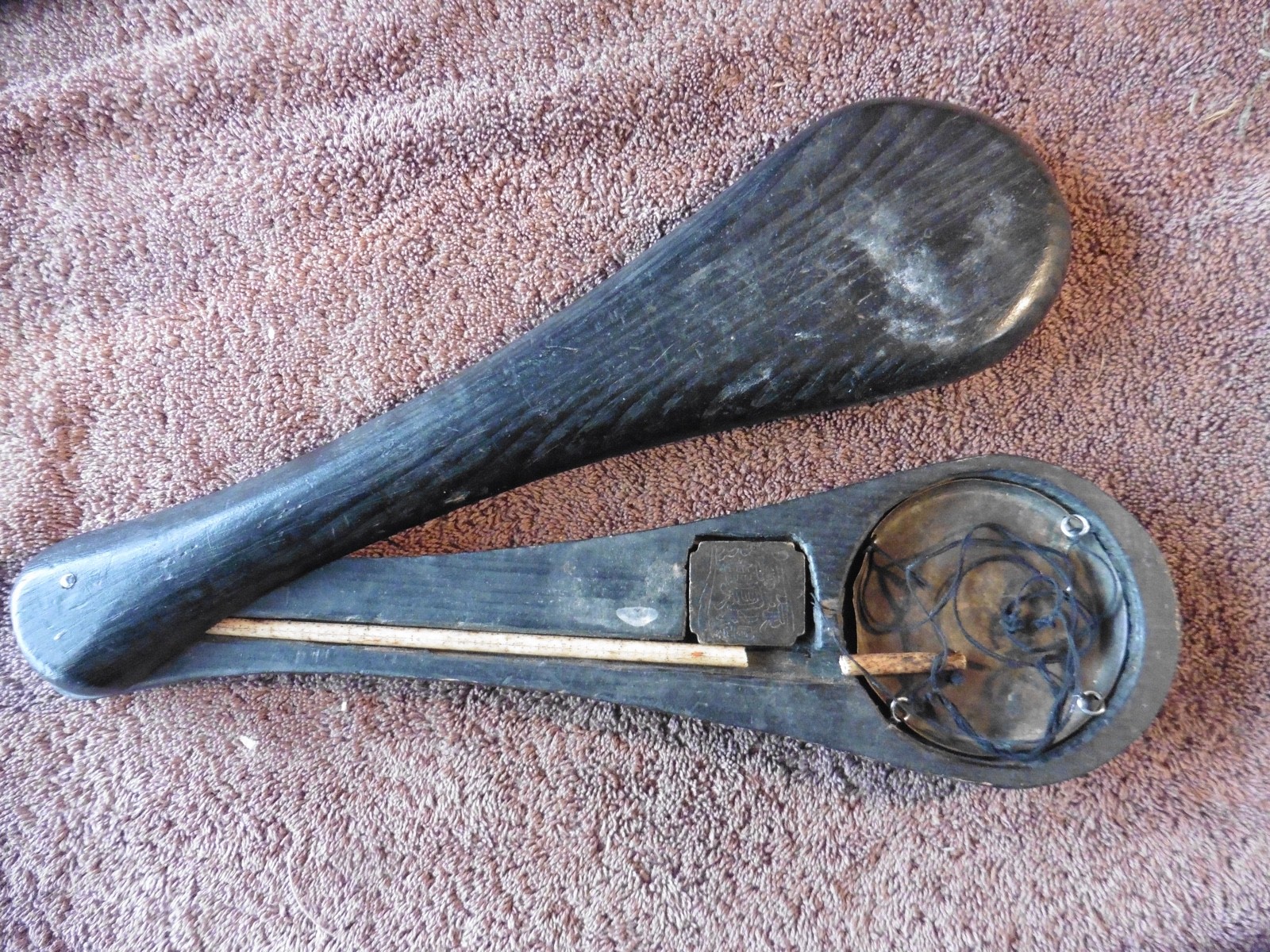 VTG Antique Dotchin Steelyard Chinese Opium Scale Display Hardwood in Case