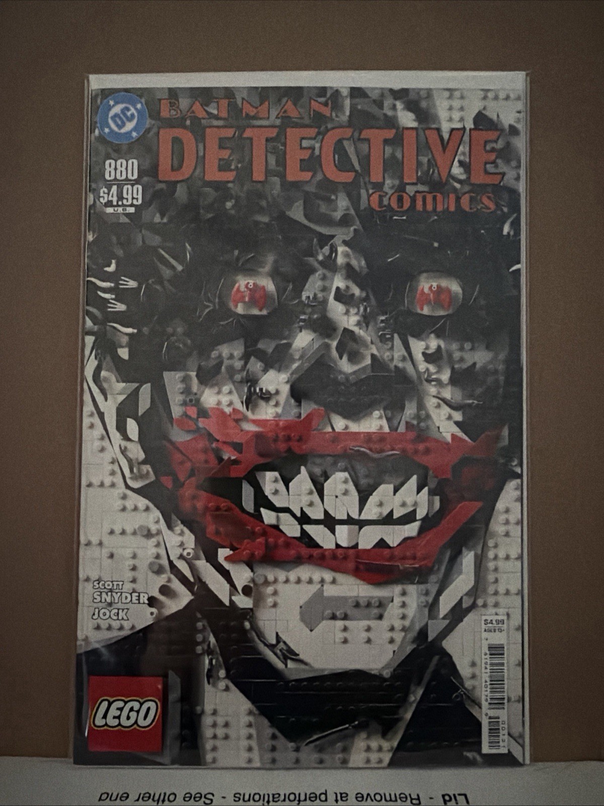 DC Detective Comics #880 (2026) Joker Lego Variant Cover Jock High Grade NM+ DC Detective Comics #880 (2026) Joker Lego Variant Cover Jock High Grade NM+