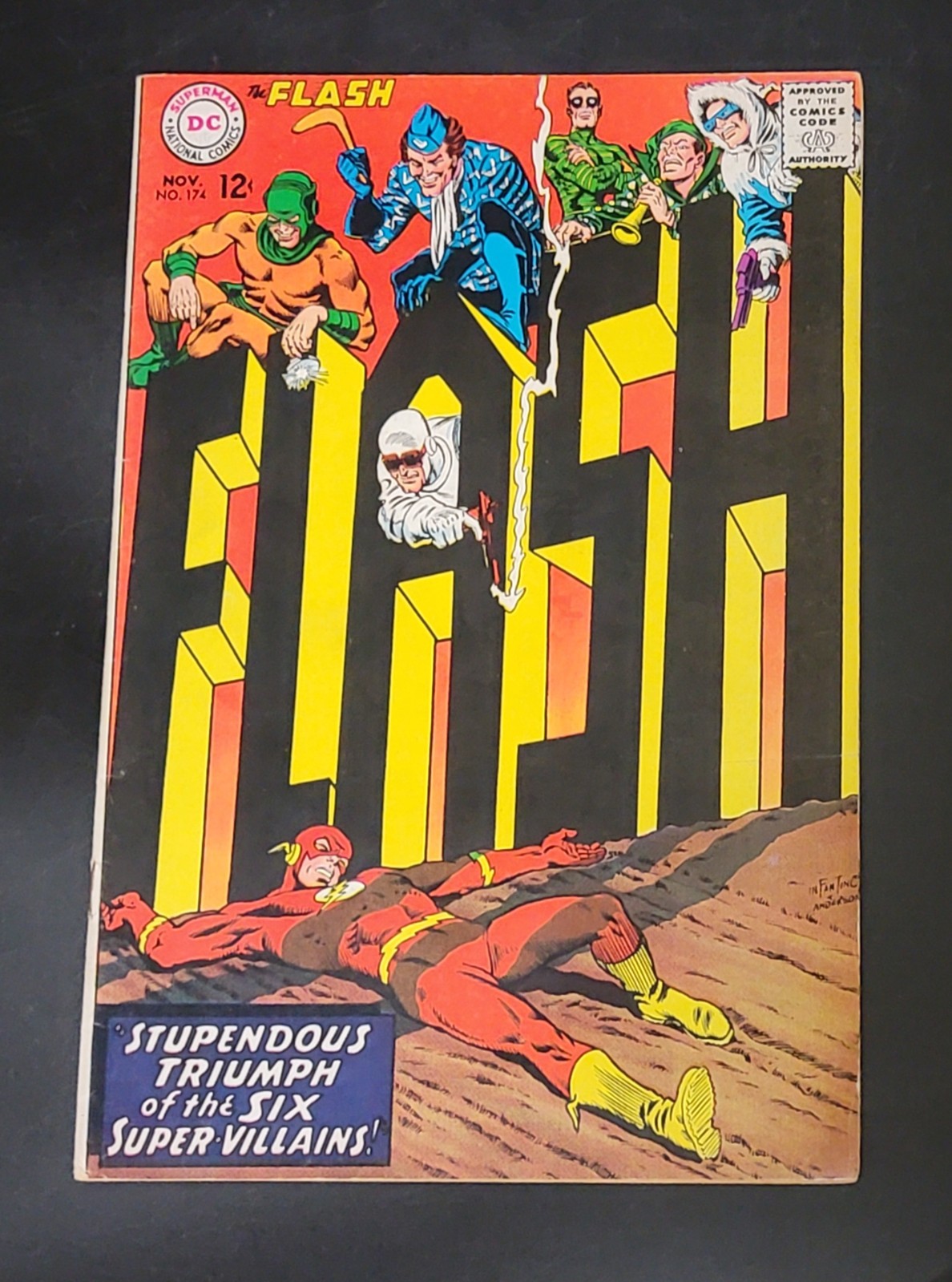 Flash (1959) #174 Cover By Carmine Infantino FN-