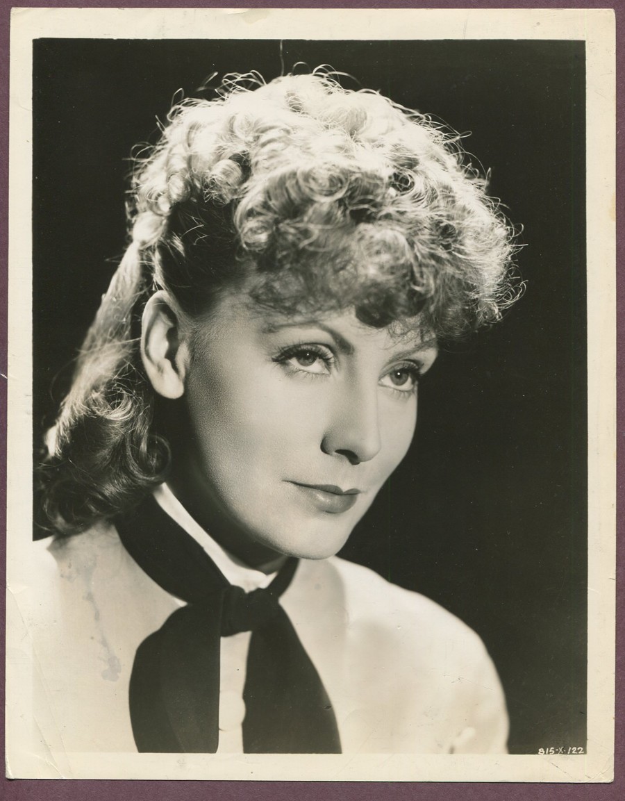 GRETA GARBO Beautiful Portrait 1930 Pre-Code Hollywood Glamour Photo J929