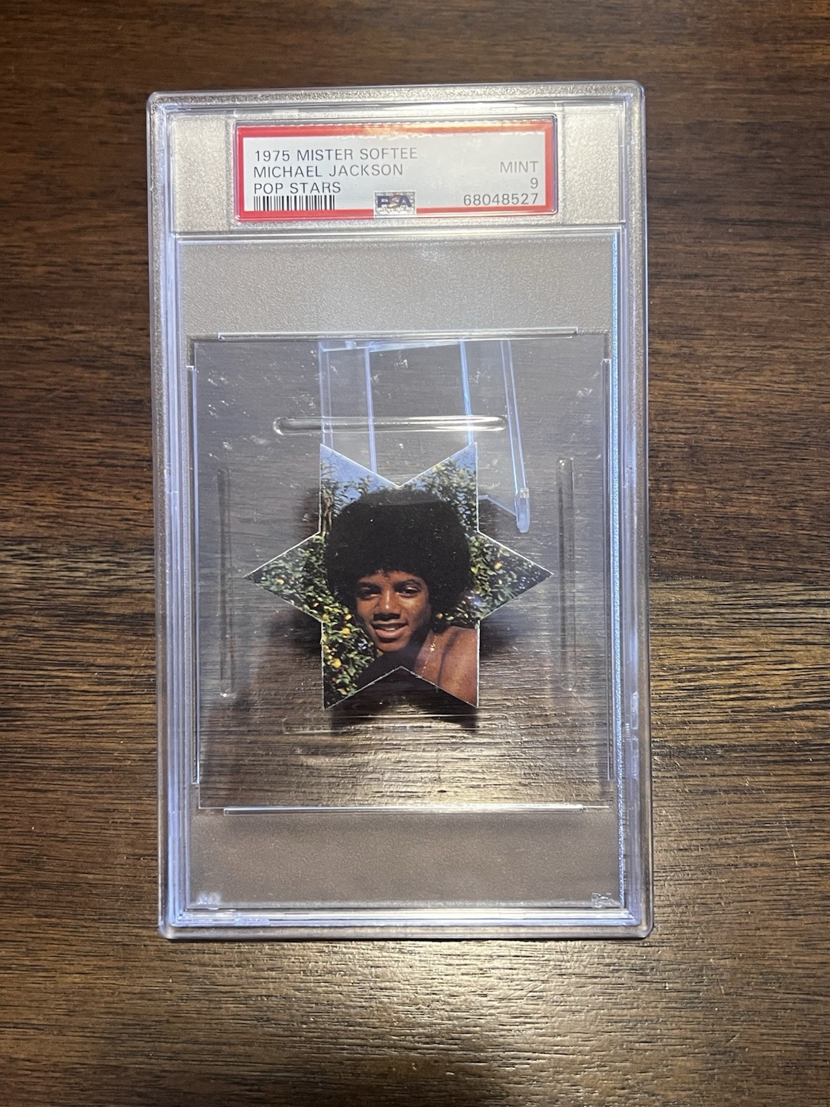 1975 Mister Softee MICHAEL JACKSON PSA 9 RC Mint RARE 1975 Mister Softee MICHAEL JACKSON PSA 9 RC Mint RARE