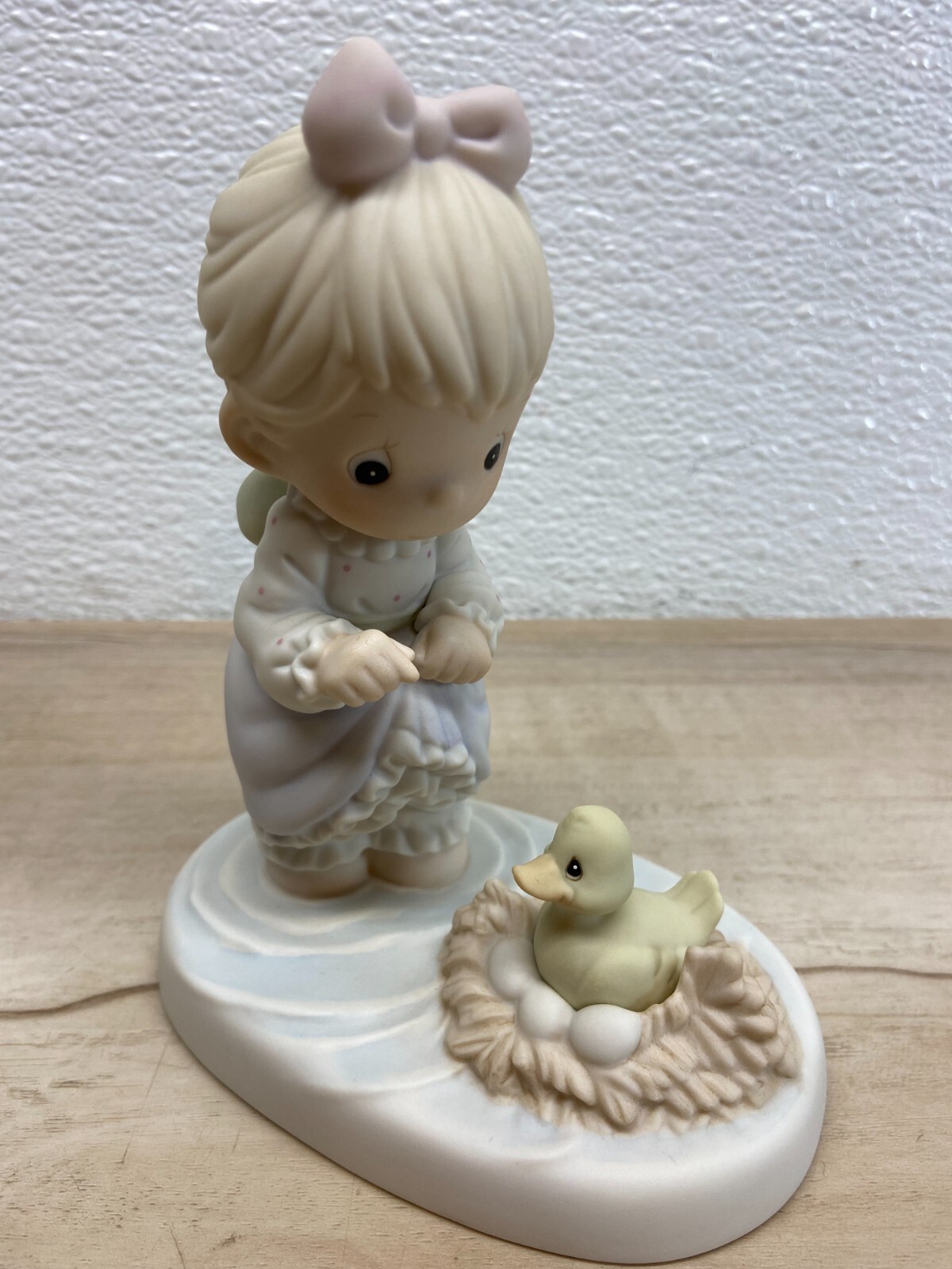 Vintage 1992 Enesco Precious Moments Collection An Event Worth Wading Figurine