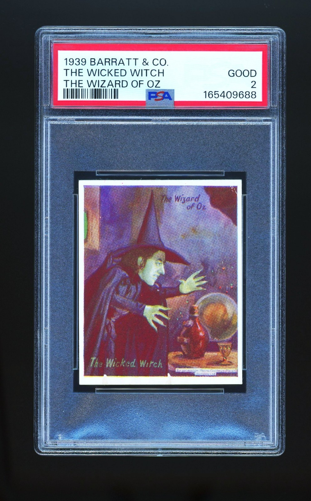 1939 Barratt Wizard of Oz Wicked Witch of West (PSA 2) (POP 1/2 Higher)