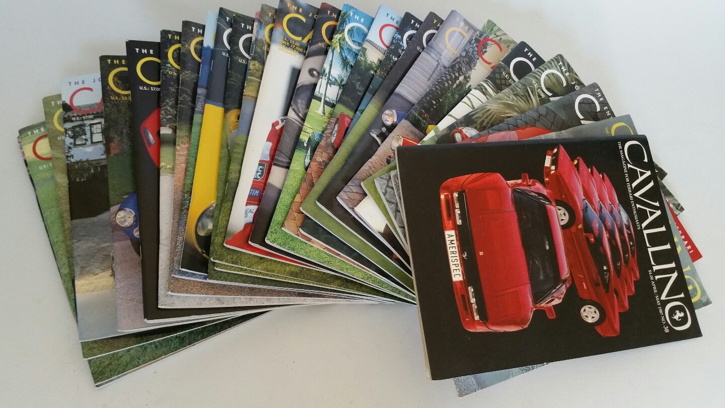 Cavallino The Journal of FERRARI History Magazine $10 per Publication Cavallino The Journal of FERRARI History Magazine $10 per Publication